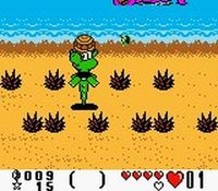 une photo d'Ã©cran de Croc 2 sur Nintendo Game Boy Color